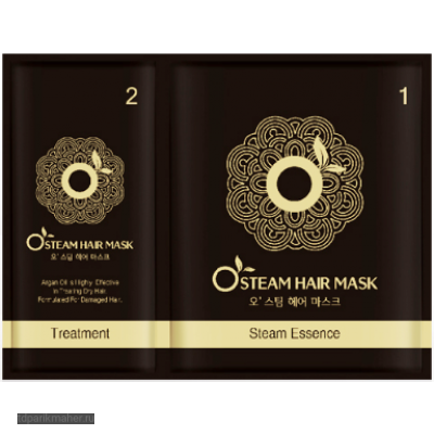 Реструктурирующая термо-маска для волос Moran Steam Hair Mask 25 мл.