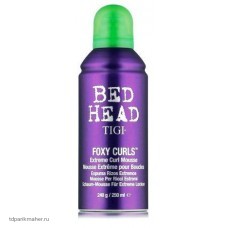 Мусс для создания эффекта вьющихся волос TIGI Bed Head Foxy Curls Extreme Curl Mousse, 250 мл